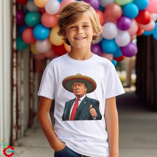 Donald Trump with Charro hat shirt