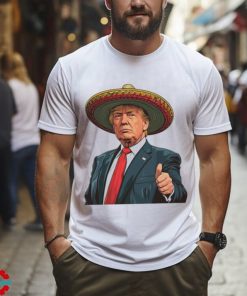 Donald Trump with Charro hat shirt