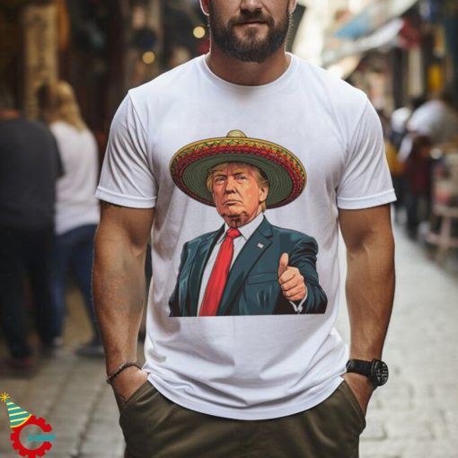 Donald Trump with Charro hat shirt