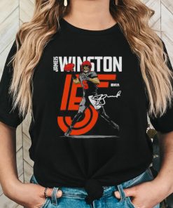 Cleveland Browns Jameis Winston pose number 5 signature shirt