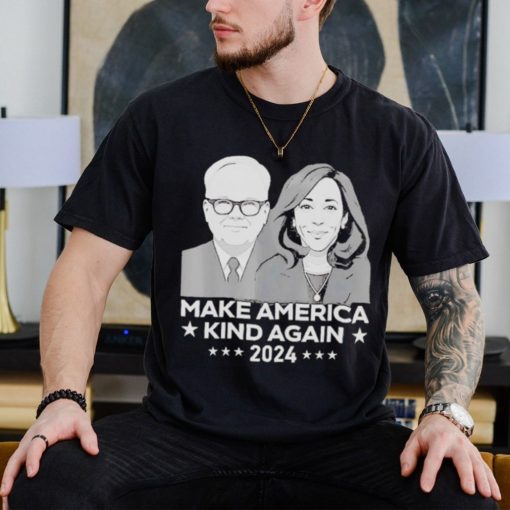 Harris Walz 2024 Make America Kind Again Graphic Shirt