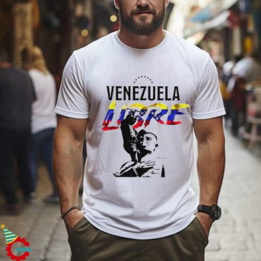 Hasta El Final Abajo Cadenas Venezuela Libre Flag shirt]