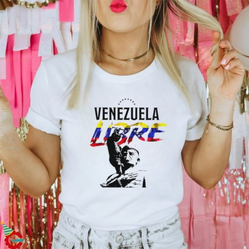 Hasta El Final Abajo Cadenas Venezuela Libre Flag shirt]