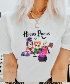 Hocus Pocus Bluey and bingo spooky season Halloween ladies tee