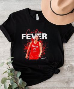 Indiana Fever Caitlin Clark sticks tongue out signature shirt