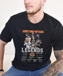 Official Chicago Bears The Collection Of Legends Thank You For The Memories Signatures Shirt