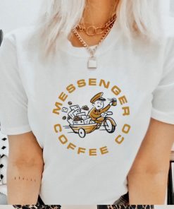 Joe Gatto Messenger Coffee Co t shirt