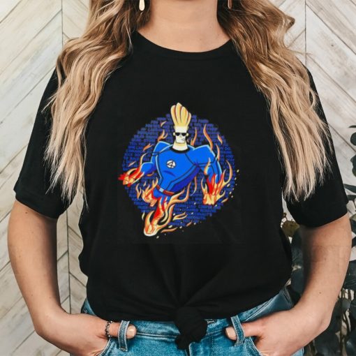 Johnny Storm Flame on Momma shirt