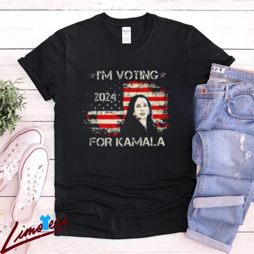 Kamala Harris 2024 Campaign Shirt, Voting for Kamala Harris, Patriotic Design