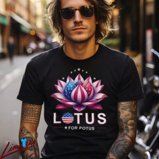 Kamala Harris 2024 Election Shirt, Lotus for Potus Presidential Trend