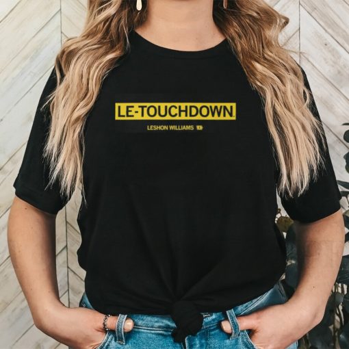 Le touchdown Leshon Williams Shirt