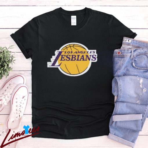 Los Angeles Lesbians Shirt, Funny LGBTQ+ Basketball Parody Tee