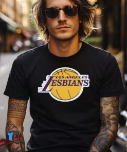 Los Angeles Lesbians Shirt, Funny LGBTQ+ Basketball Parody Tee