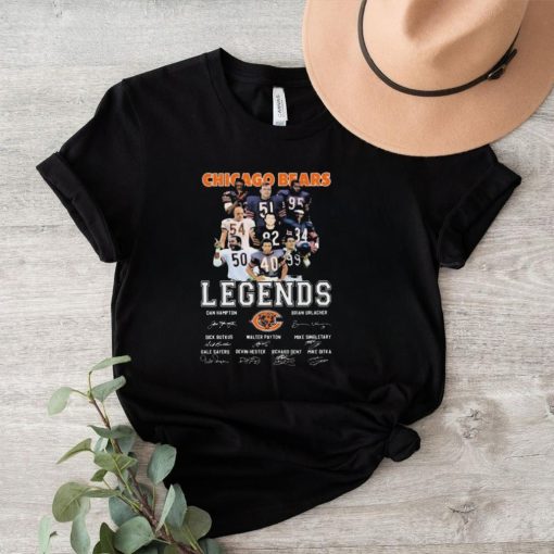 Official Chicago Bears The Collection Of Legends Thank You For The Memories Signatures shirt