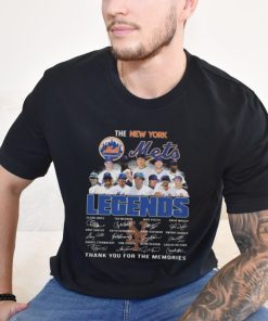 Official New York Mets The Collection Of Legends Thank You For The Memories Signatures 2024 Shirt