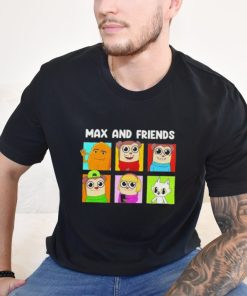 Max and friends cartoon shirt