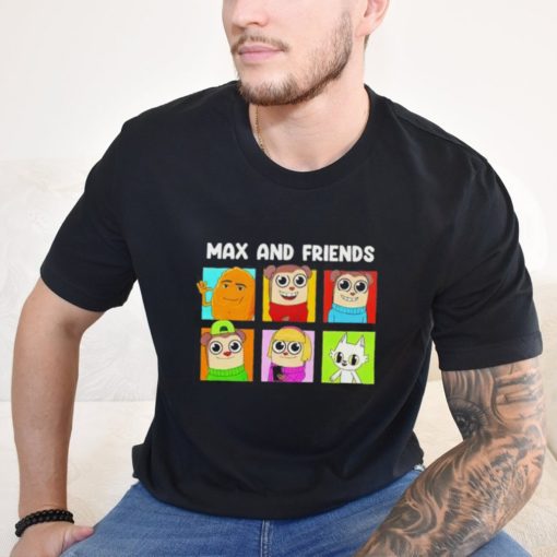 Max and friends cartoon shirt