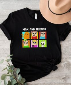 Max and friends cartoon shirt