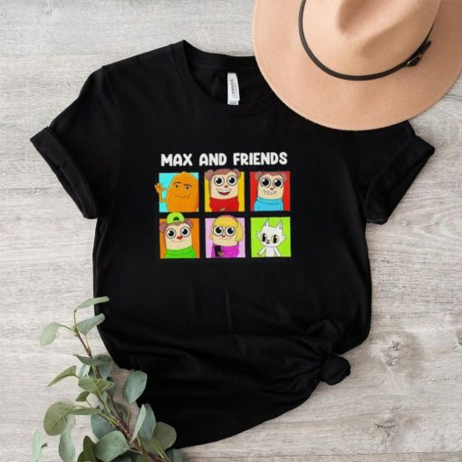 Max and friends cartoon shirt