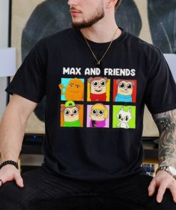 Max and friends cartoon shirt