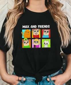 Max and friends cartoon shirt