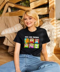 Max and friends cartoon shirt