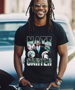 Nate Carter Michigan State Spartans 90s retro shirt