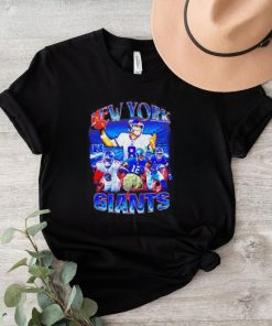 New York Giants Daniel Jones Deonte Banks Darren Waller Darren Waller retro graphic shirt