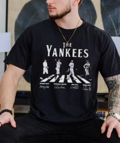 New York Yankees Juan Soto Aaron Judge Volpe Stanton The Yankees Abbey Road Signatures T shirt