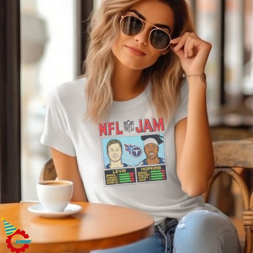 Nfl Jam Titans Levis And Hopkins T Shirt