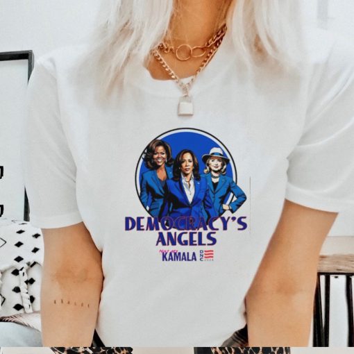 Michelle Obama Kamala Harris Hillary Clinton democracy’s angels DNC 2024 shirt