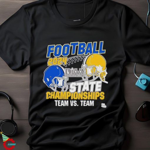 Official 2024 DIAA Football State Championships Team Vs. Team Shirt