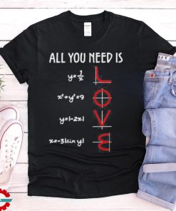 Official All you need is love T shirt