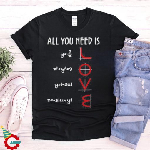 Official All you need is love T shirt