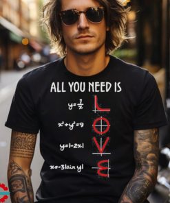 Official All you need is love T shirt