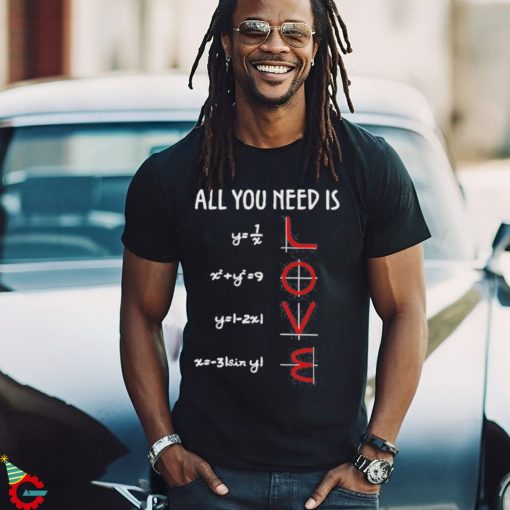 Official All you need is love T shirt