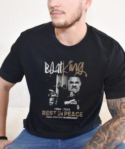 Official BeatKing 1984 2024 Rest In Peace Thank You For The Memories Signature T Shirt