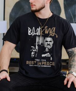 Official BeatKing 1984 2024 Rest In Peace Thank You For The Memories Signature T Shirt