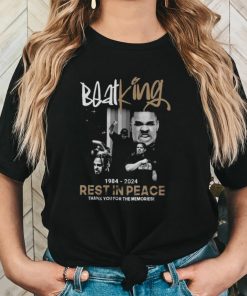 Official BeatKing 1984 2024 Rest In Peace Thank You For The Memories Signature T Shirt