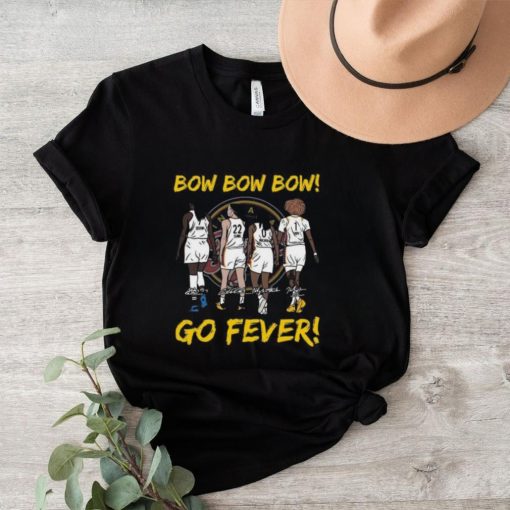 Official Bow Bow Bow Go Fever Indiana Fever Signatures Shirt