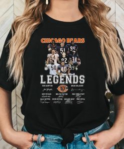 Official Chicago Bears The Collection Of Legends Thank You For The Memories Signatures Shirt