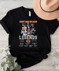 Official Chicago Bears The Collection Of Legends Thank You For The Memories Signatures Shirts