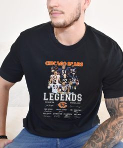 Official Chicago Bears The Collection Of Legends Thank You For The Memories Signatures shirt