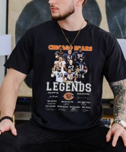 Official Chicago Bears The Collection Of Legends Thank You For The Memories Signatures shirt