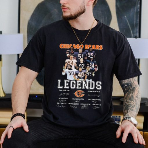 Official Chicago Bears The Collection Of Legends Thank You For The Memories Signatures shirt