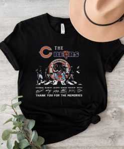 Official Chicago Bears The Legend Of Champions 1985 Thank You Signatures T Shirt