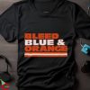 Official Chicago Football Bleed Blue & Orange Shirt