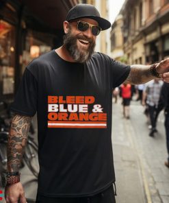 Official Chicago Football Bleed Blue & Orange Shirt