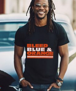 Official Chicago Football Bleed Blue & Orange Shirt