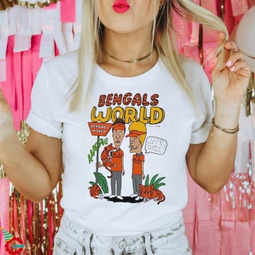 Official Cincinnati Bengals Nfl X Homage X Beavis And Butt head T shirt